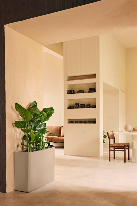 june brick divider 80cm greige